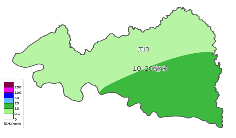 天門7月17日雨情、水情、未來天氣情況快報(bào)